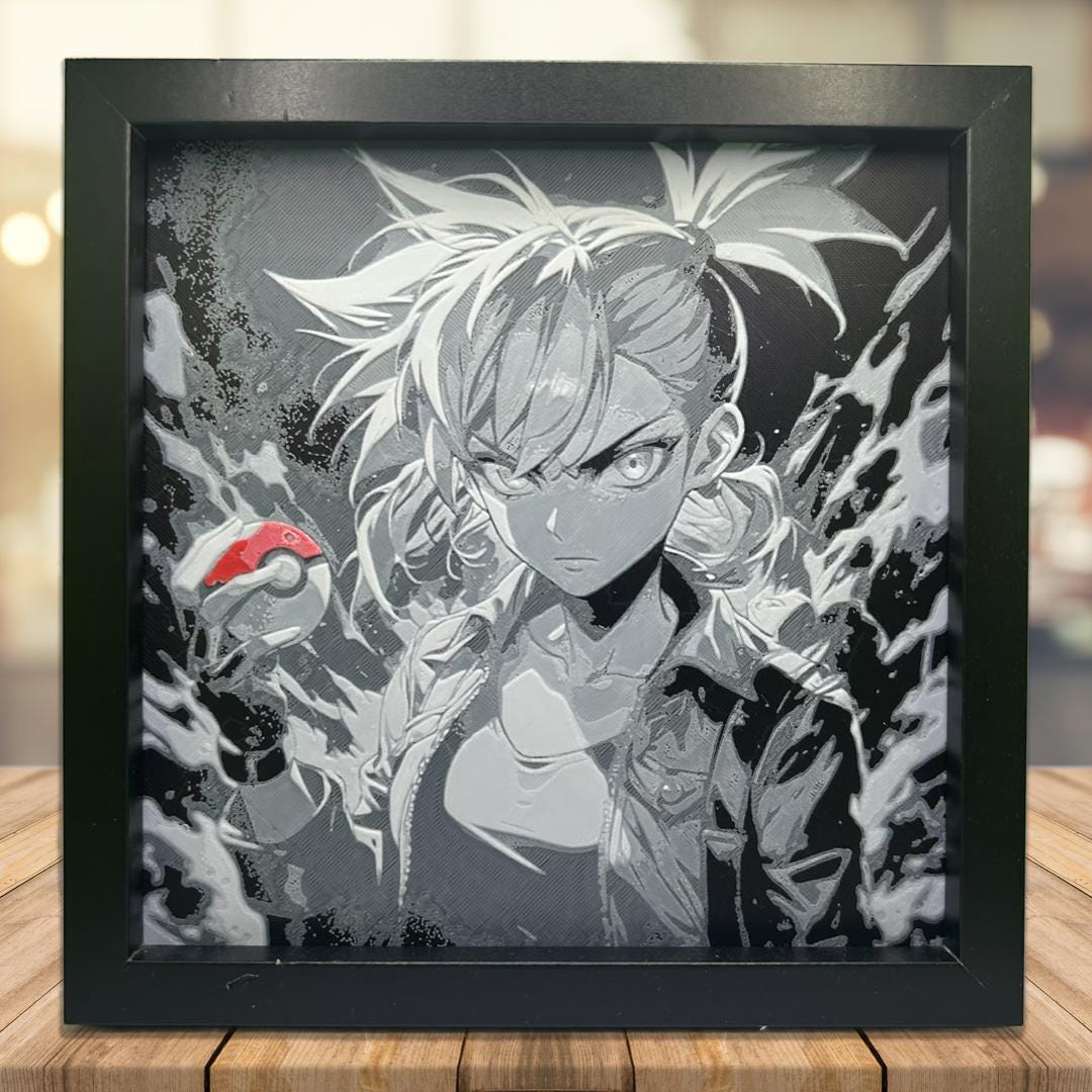 Misty Pokémon Trainer 3D Printed Fan Art