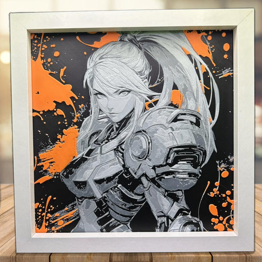 Samus Aran - Metroid series 3D Printed Fan Art
