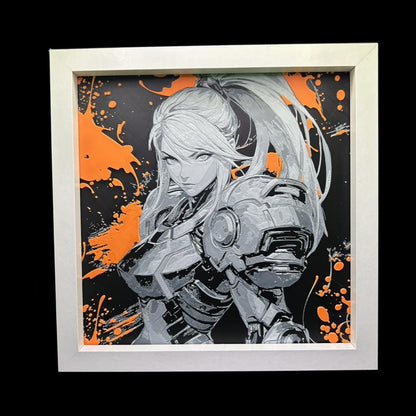 Samus Aran - Metroid series 3D Printed Fan Art