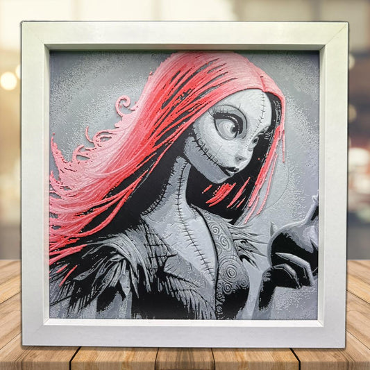 Sally from Nightmare Before Christmas 3D Printed Fan Art