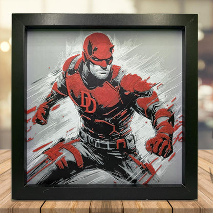 Dare Devil 3D Printed Fan Art