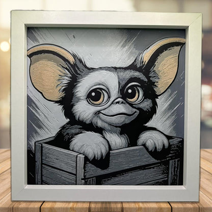 Gizmo - Gremlins 3D Printed Fan Art