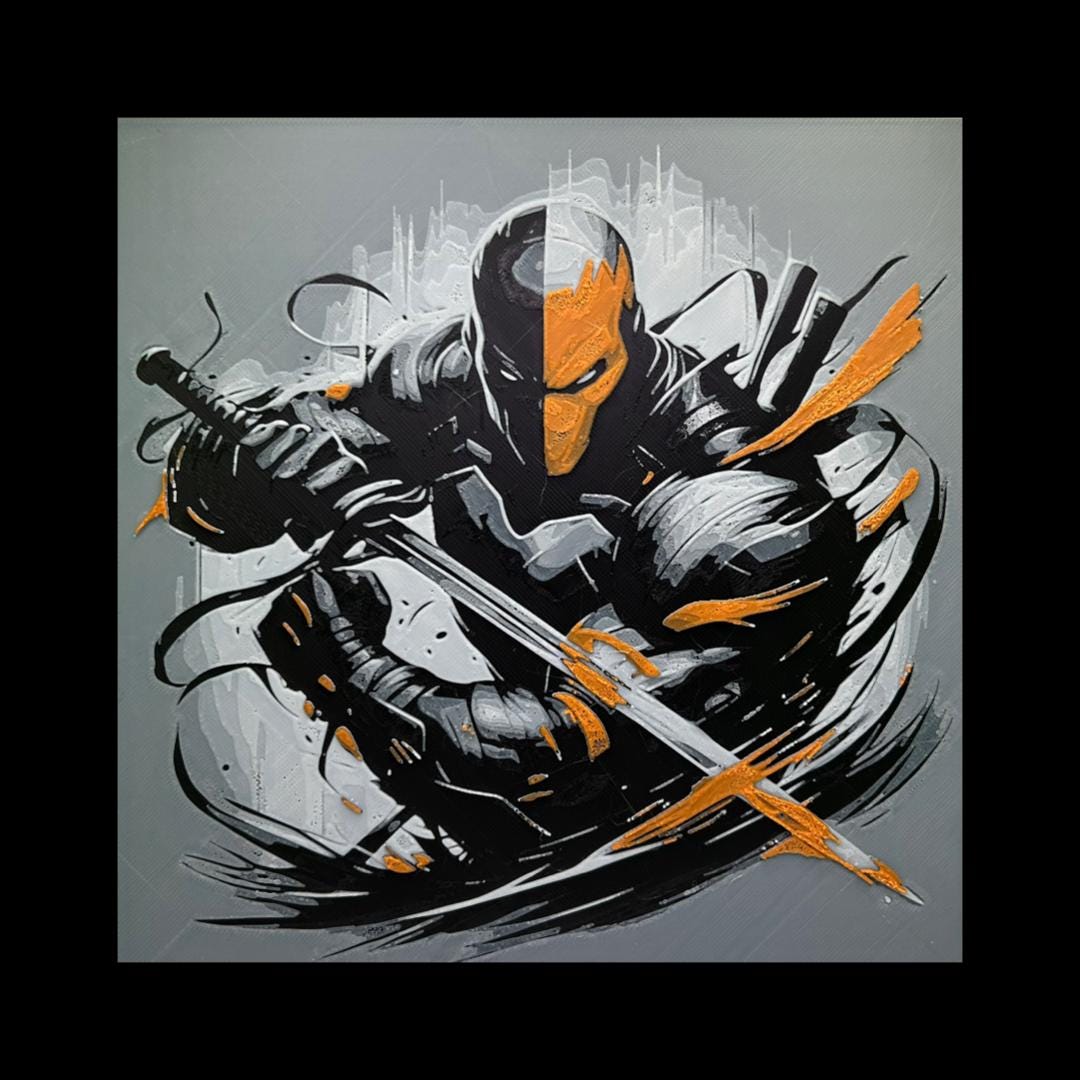 Deathstroke 3D Printed Fan Art