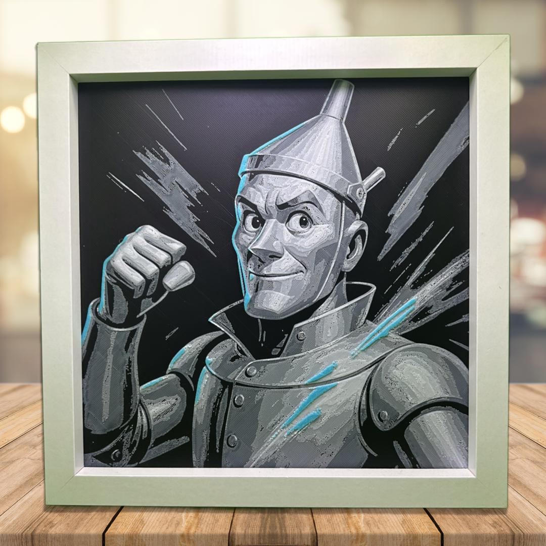 The Tin Man - The wizard of Oz 3D Printed Fan Art