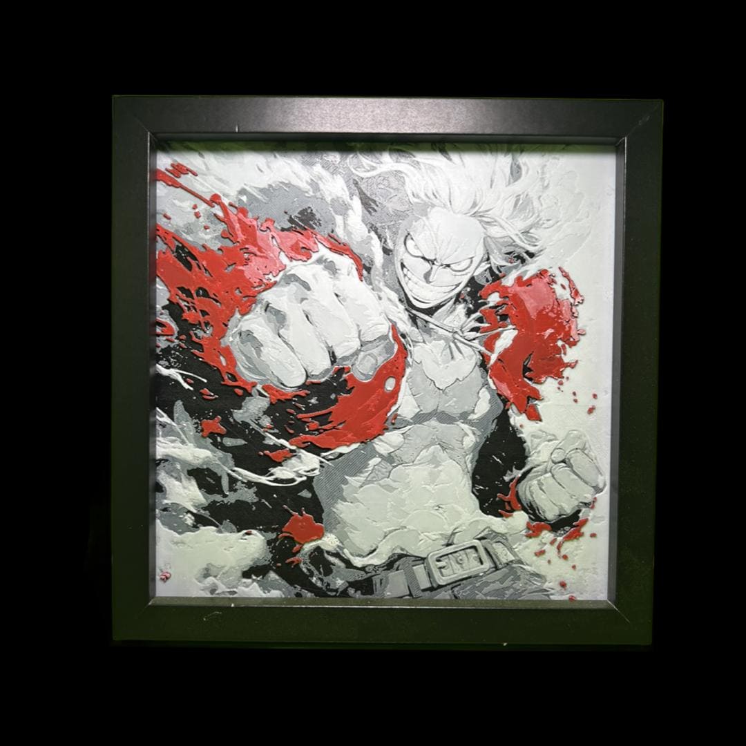 Luffy Gear 5 - One Piece 3D Printed Fan Art