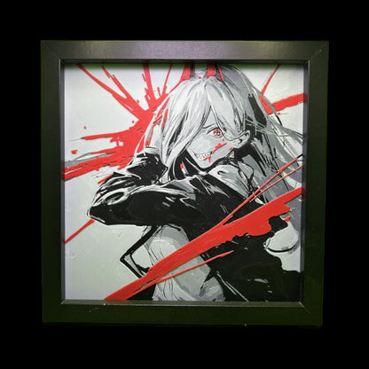 Power - Chainsaw Man 3D Printed Fan Art