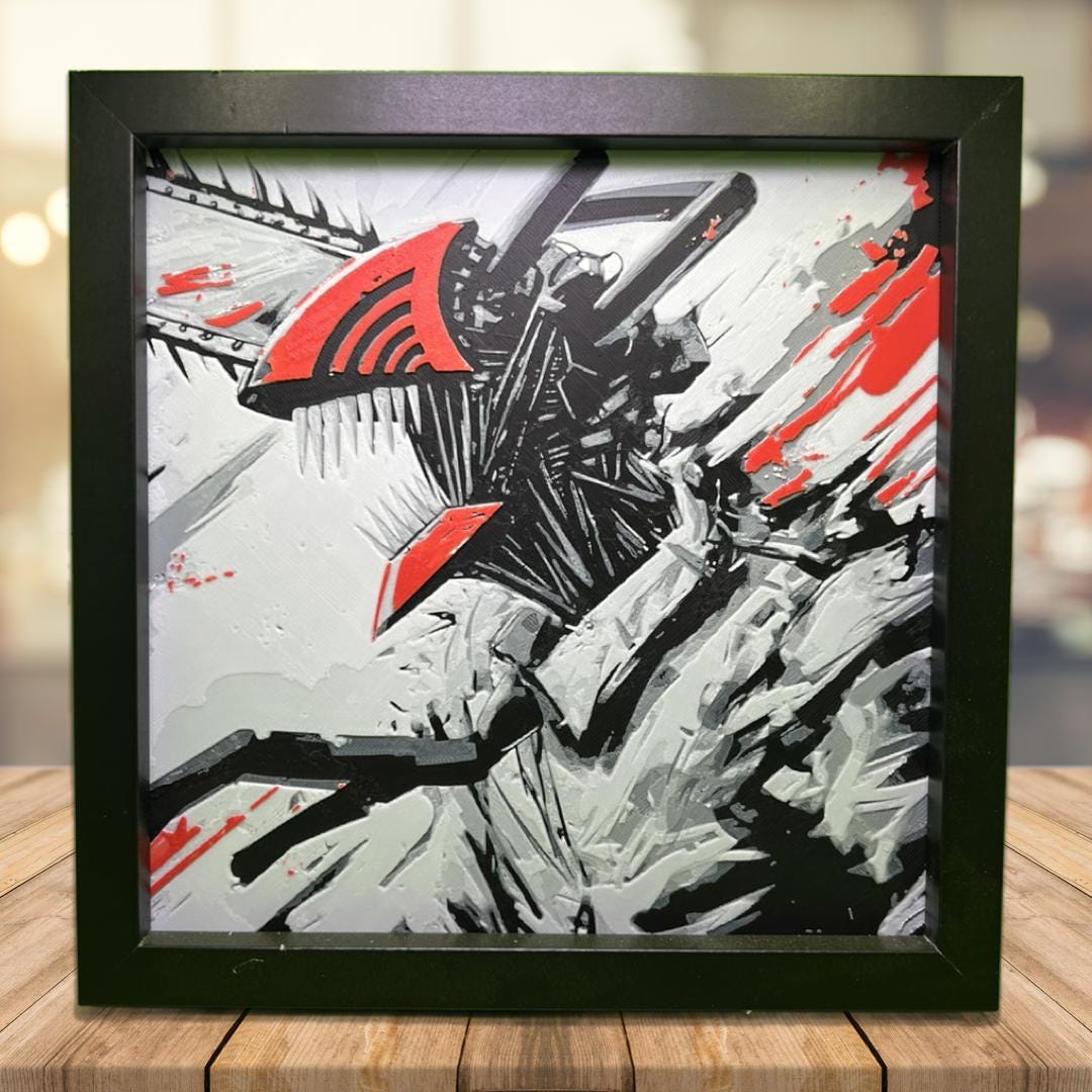 Chainsaw Man 3D Printed Fan Art