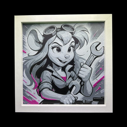 Gadget Hackwrench - Rescue Rangers 3D Printed Fan Art