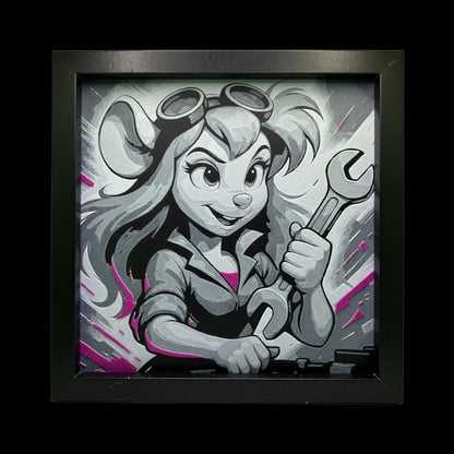 Gadget Hackwrench - Rescue Rangers 3D Printed Fan Art