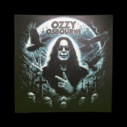 Ozzy Osbourne - Black Sabbath 3D Printed Fan Art