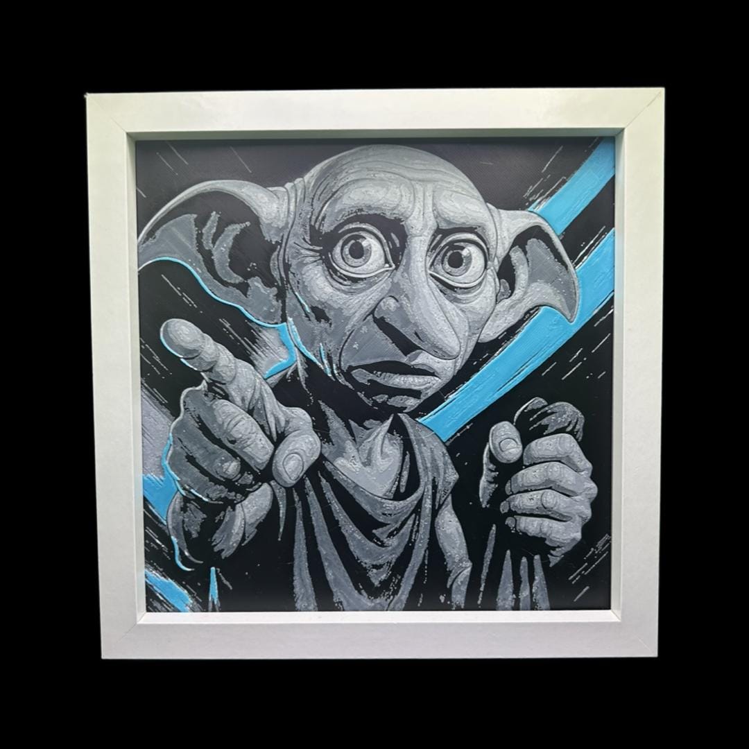 Dobby the House Elf - Harry Potter 3D Printed Fan Art
