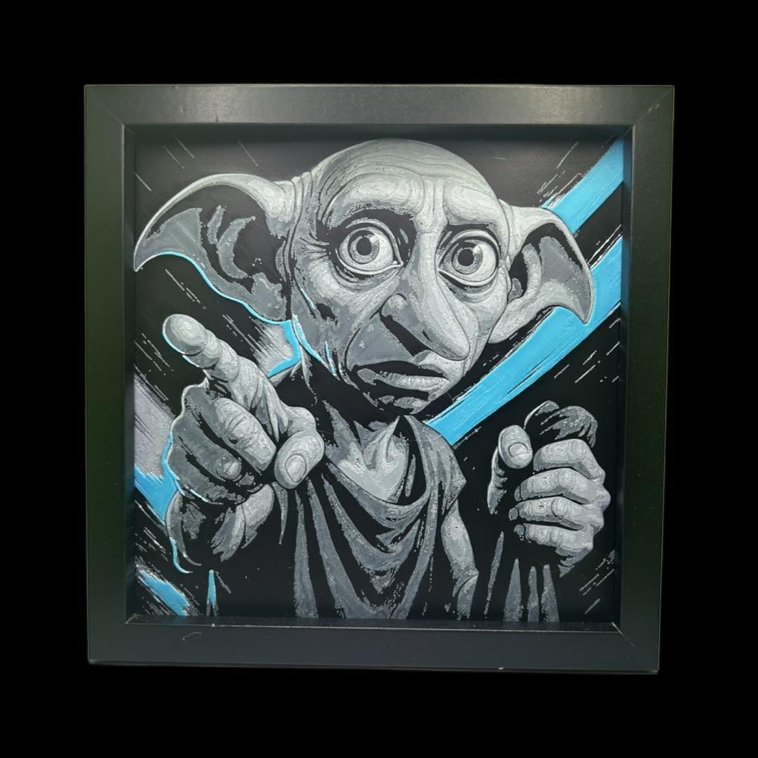 Dobby the House Elf - Harry Potter 3D Printed Fan Art