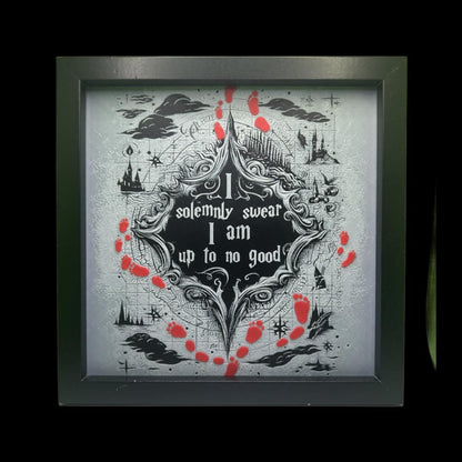 The Marauder's Map - Harry Potter 3D Printed Fan Art