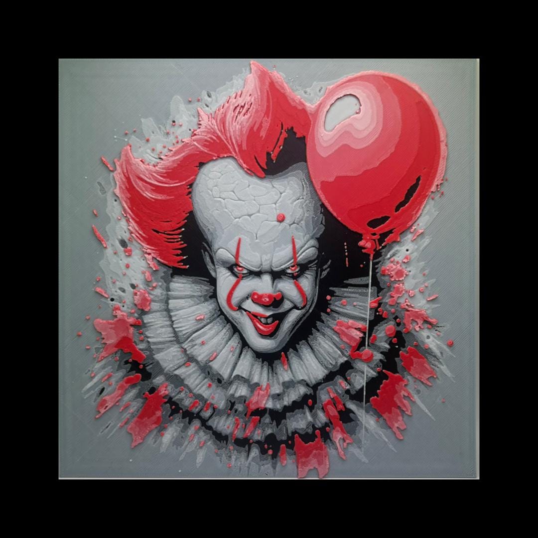 Pennywise - IT 3D Printed Fan Art