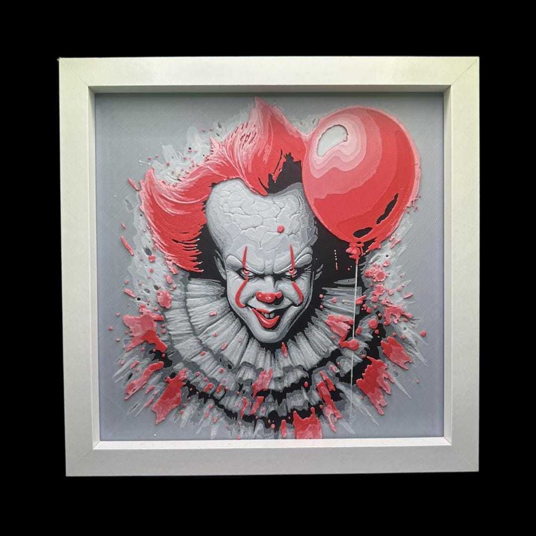 Pennywise - IT 3D Printed Fan Art