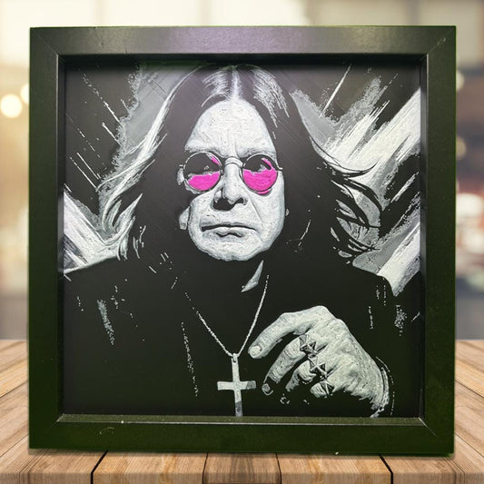 Ozzy Osbourne - Black Sabbath V2 3D Printed Fan Art
