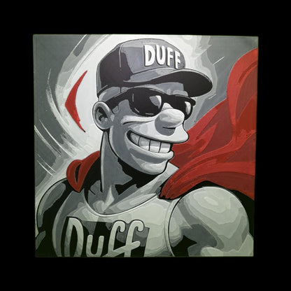 Duffman - The Sampsons 3D Printed Fan Art