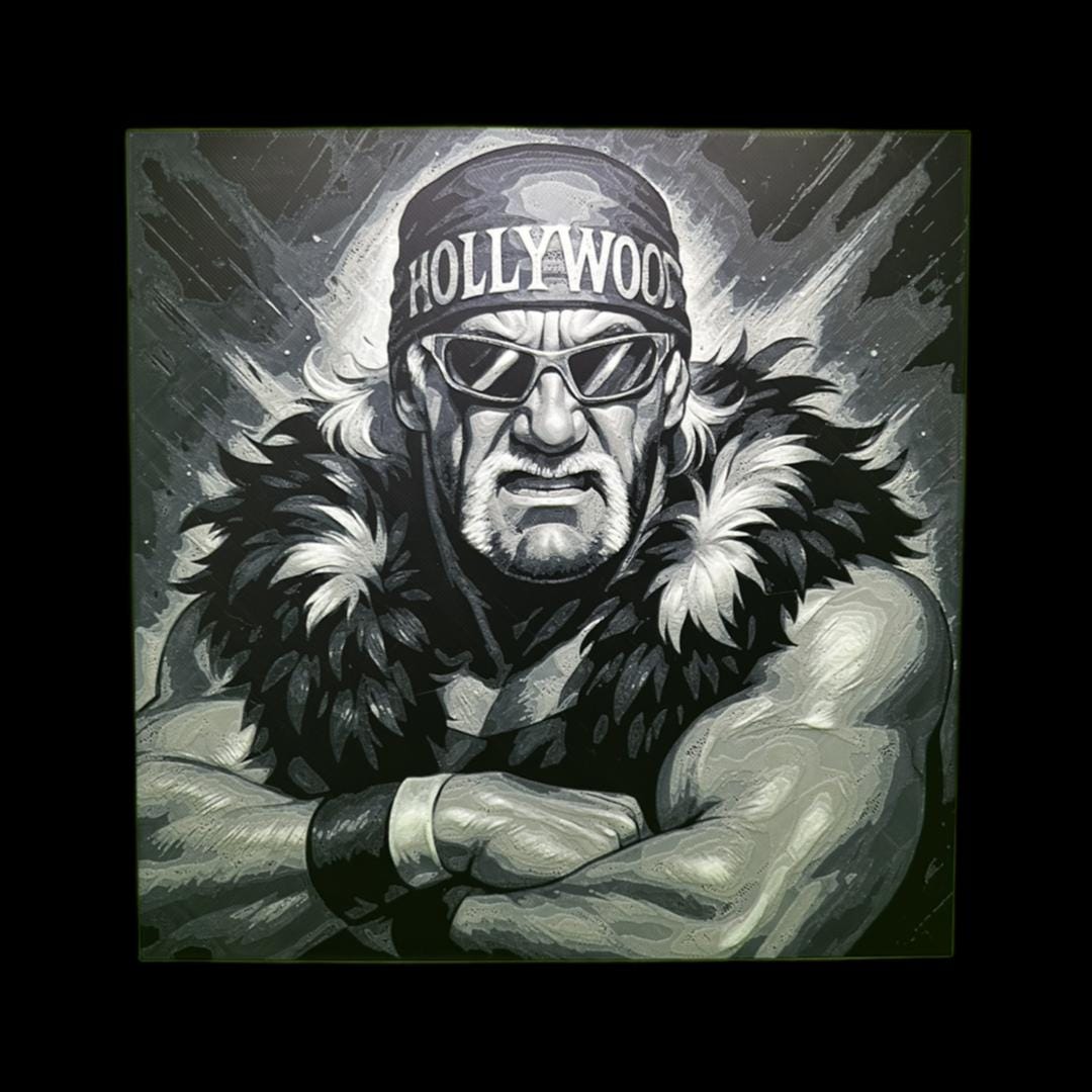 Hulk Hogan nWo - WWE 3D Printed Fan Art