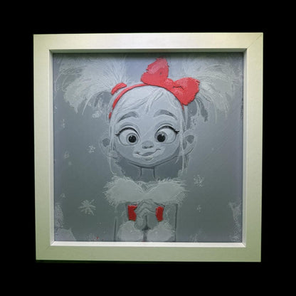 Cindy Lou Who - The Grinch 3D Printed Fan Art