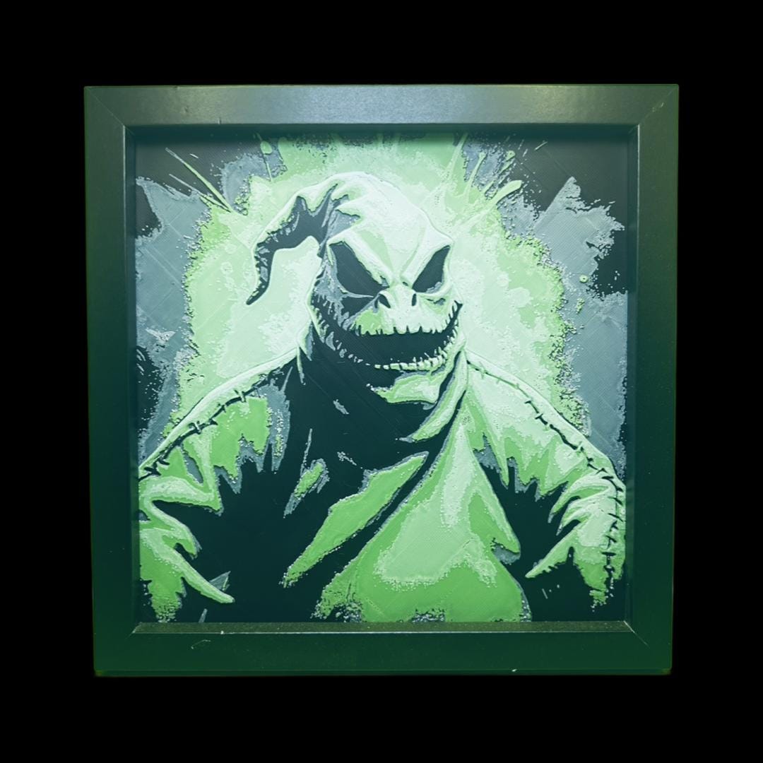 Oogie Boogie 3D Printed Fan Art