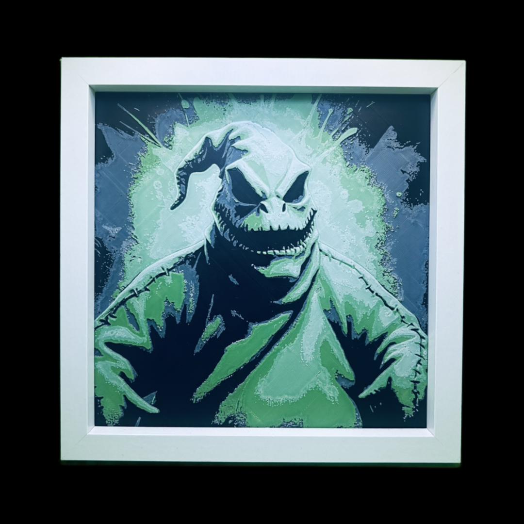 Oogie Boogie 3D Printed Fan Art