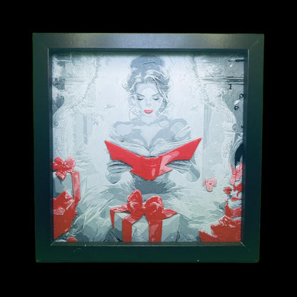 Belle on Christmas morning - Beauty and the Beast  3D Printed Fan Art