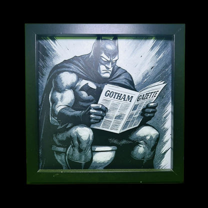 Batman Pooper 3D Printed Fan Art
