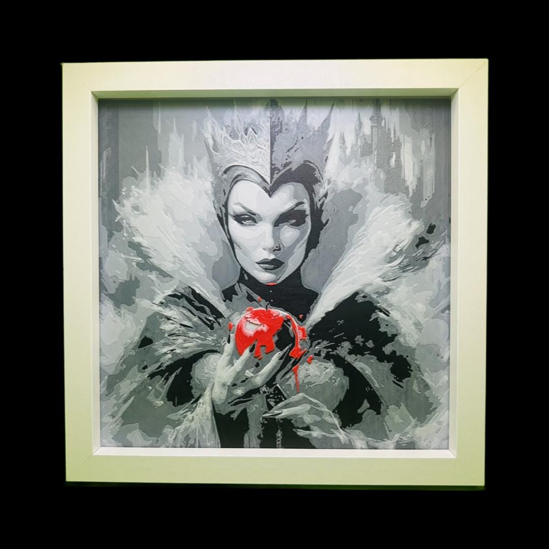 Evil Queen - Snow White  3D Printed Fan Art