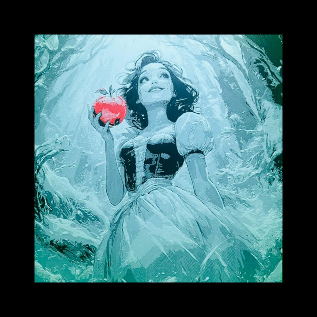 Snow White  3D Printed Fan Art