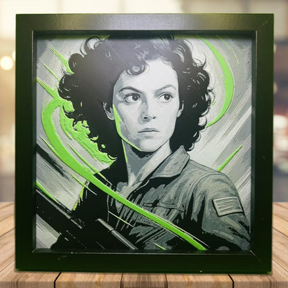 Ellen Ripley - Alien 3D Printed Fan Art