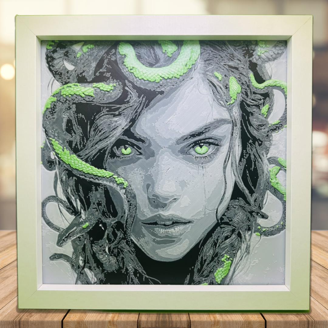 Medusa Gorgon Sister 3D Printed Fan Art