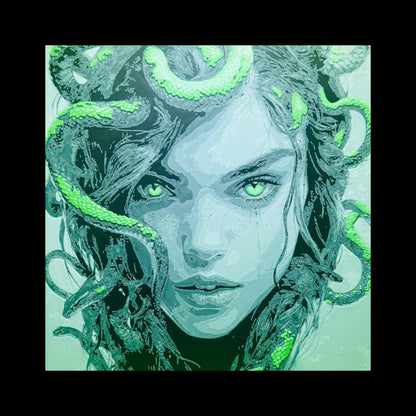 Medusa Gorgon Sister 3D Printed Fan Art