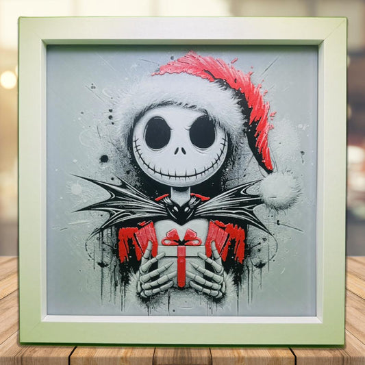 Jack Skellington with Christmas Present 3D Printed Fan Art