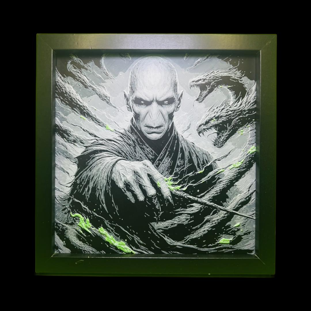 Lord Voldemort - Harry Potter 3D Printed Fan Art
