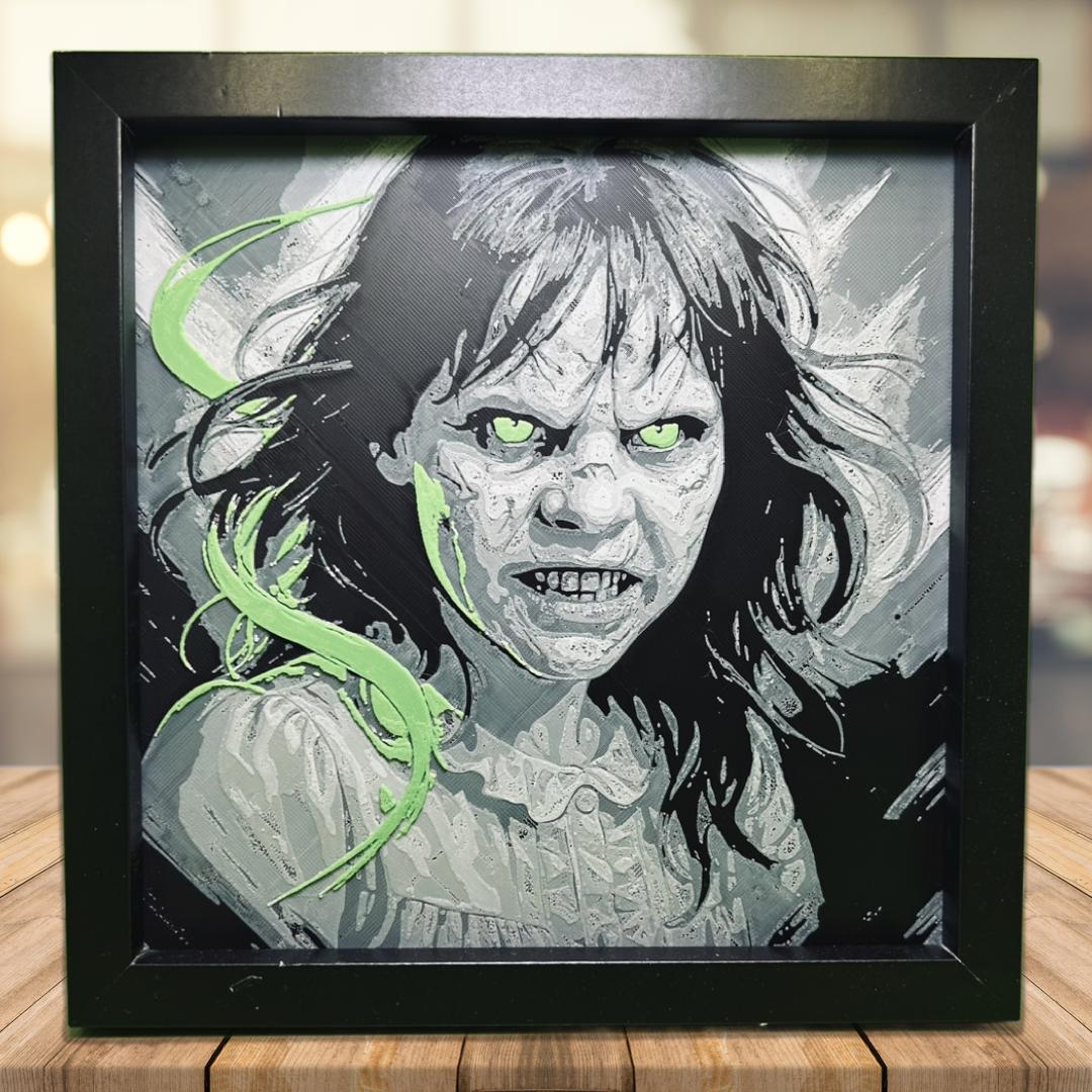 Regan - The Exorcist 3D Printed Fan Art