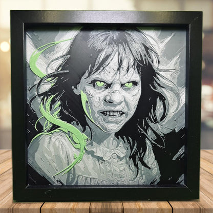 Regan - The Exorcist 3D Printed Fan Art