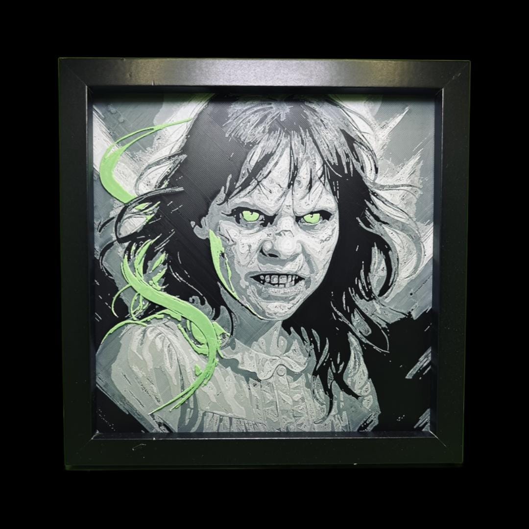Regan - The Exorcist 3D Printed Fan Art