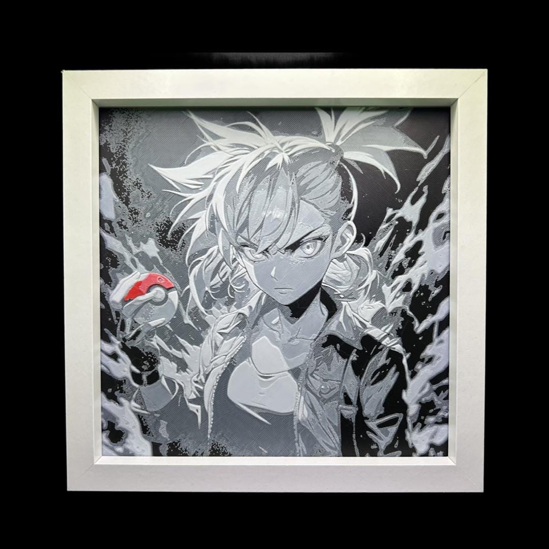 Misty Pokémon Trainer 3D Printed Fan Art