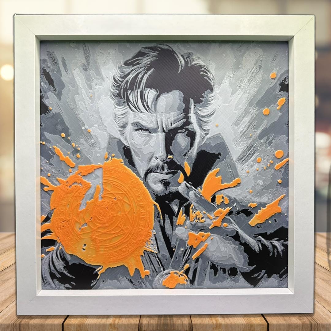 Dr Strange 3D Printed Fan  Art