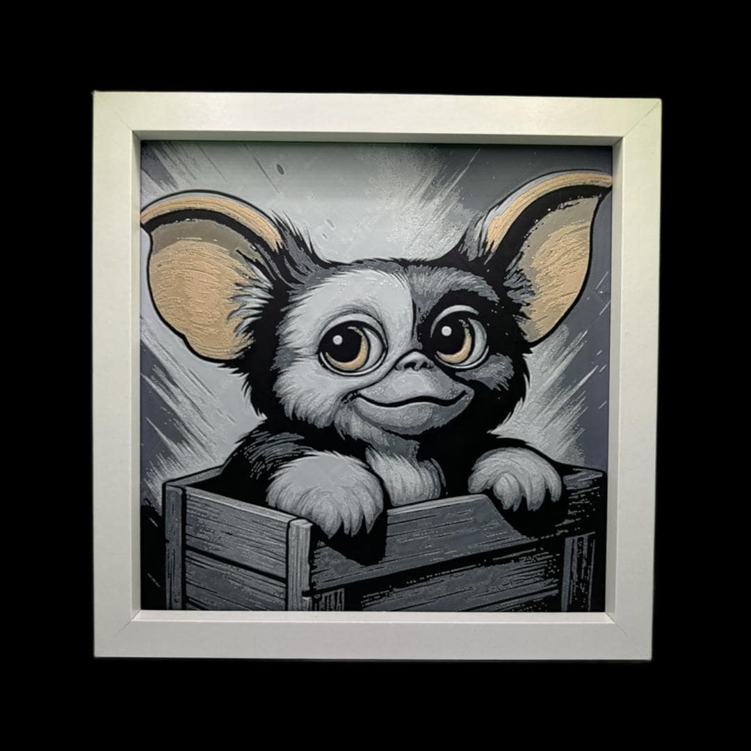 Gizmo - Gremlins 3D Printed Fan Art