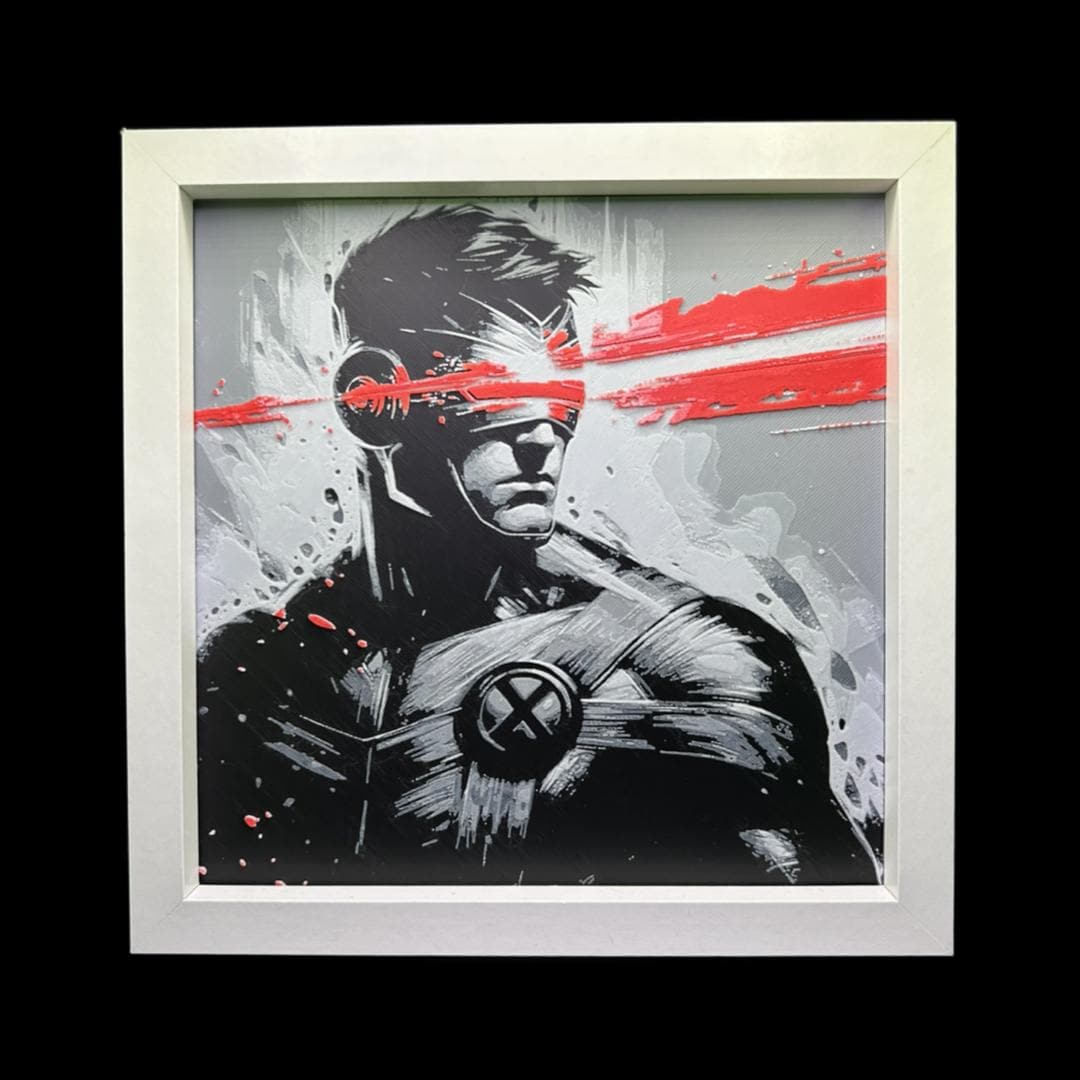 Cyclops - X-Men 3D Printed Fan Art