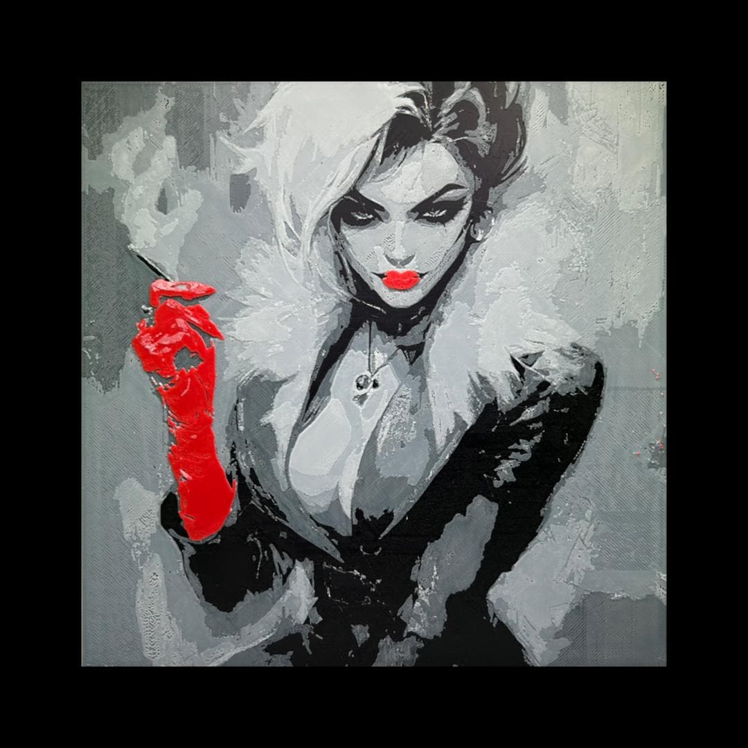 Cruella DeVille - 101 Dalmatians  3D Printed Fan Art