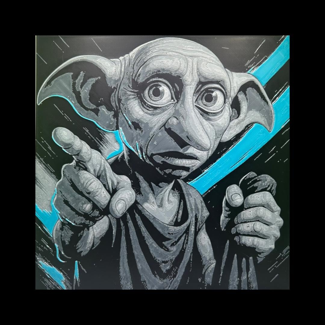 Dobby the House Elf - Harry Potter 3D Printed Fan Art