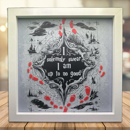 The Marauder's Map - Harry Potter 3D Printed Fan Art