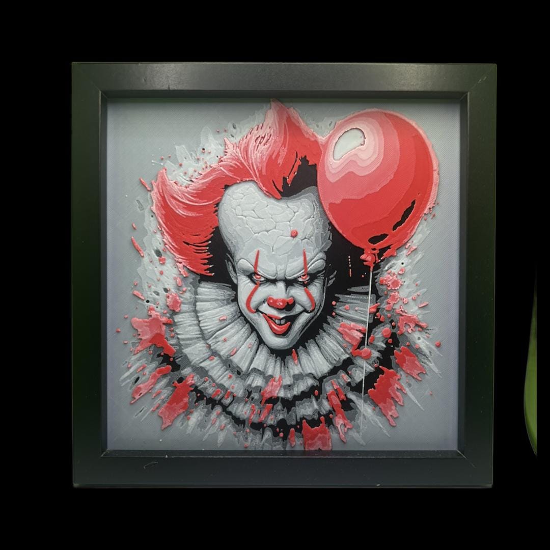 Pennywise - IT 3D Printed Fan Art