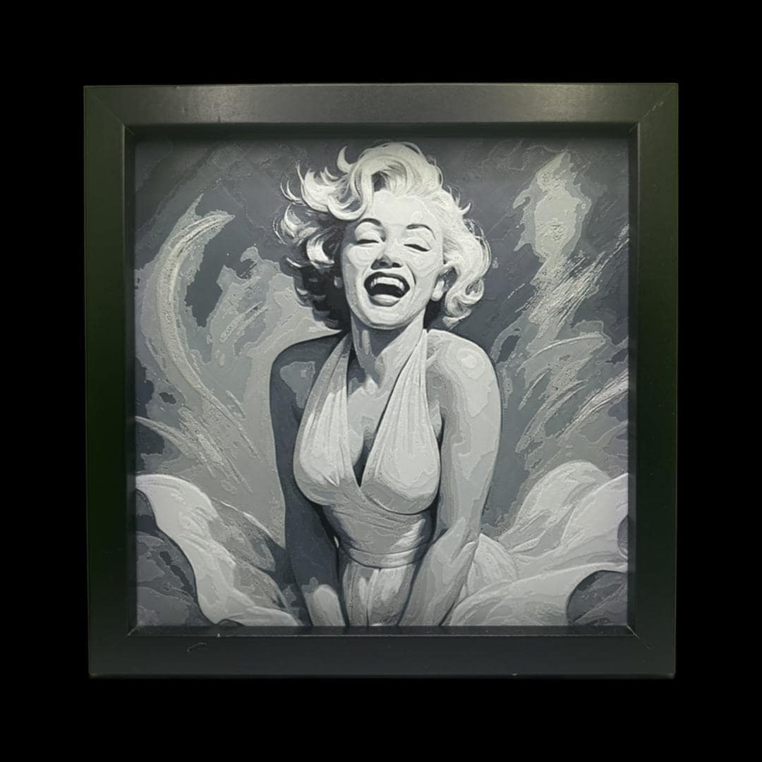 Marilyn Monroe V2 3D Printed Fan Art